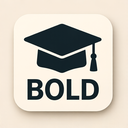 icon_health_graduation_cap_bold icon preview