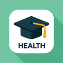 icon_health_graduation_cap_flat_design icon preview