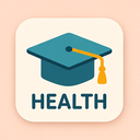icon_health_graduation_cap_flat_pastel icon preview