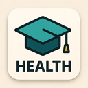 icon_health_graduation_cap_geometric icon preview