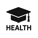 icon_health_graduation_cap_monochrome icon preview