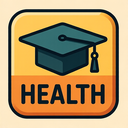 icon_health_graduation_cap_retro icon preview