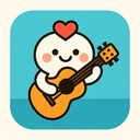 icon_health_guitar_cartoon icon preview