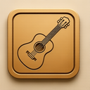 icon_health_guitar_embossed icon preview