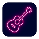 icon_health_guitar_neon icon preview