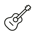 icon_health_guitar_outline icon preview