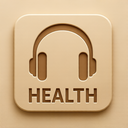 icon_health_headphones_embossed icon preview