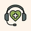 icon_health_headphones_geometric icon preview