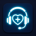 icon_health_headphones_glow_effect icon preview