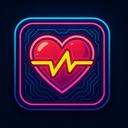 icon_health_heart_cyberpunk icon preview