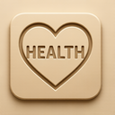 icon_health_heart_embossed icon preview