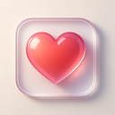 icon_health_heart_glassy icon preview