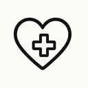 icon_health_heart_monochrome icon preview