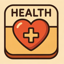 icon_health_heart_retro icon preview