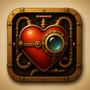icon_health_heart_steampunk icon preview