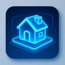 icon_health_house_futuristic icon preview