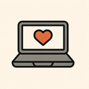 icon_health_laptop_bold icon preview