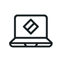 icon_health_laptop_geometric icon preview