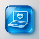icon_health_laptop_glassy icon preview