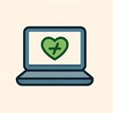 icon_health_laptop_iconic icon preview