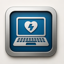 icon_health_laptop_metallic icon preview