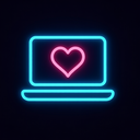 icon_health_laptop_neon icon preview