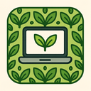 icon_health_laptop_organic_pattern icon preview