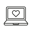 icon_health_laptop_outline icon preview