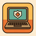 icon_health_laptop_retro icon preview