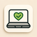 icon_health_laptop_rounded icon preview