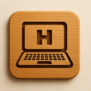 icon_health_laptop_wooden icon preview