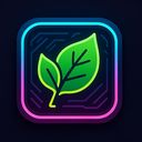 icon_health_leaf_cyberpunk icon preview