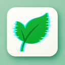 icon_health_leaf_digital_glitch icon preview