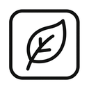 icon_health_leaf_monochrome icon preview