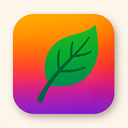 icon_health_leaf_vibrant_colors icon preview