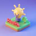 icon_health_light_bulb_3d_isometric icon preview