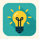 icon_health_light_bulb_flat_design icon preview