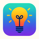 icon_health_light_bulb_gradient icon preview