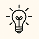 icon_health_light_bulb_minimal_outline icon preview