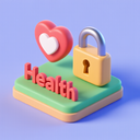 icon_health_lock_3d_isometric icon preview