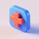 icon_health_medical_cross_3d_isometric icon preview