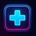 icon_health_medical_cross_cyberpunk icon preview