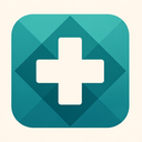 icon_health_medical_cross_geometric icon preview