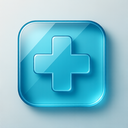 icon_health_medical_cross_glassy icon preview
