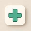 icon_health_medical_cross_minimalist icon preview