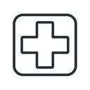 icon_health_medical_cross_outline icon preview