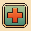 icon_health_medical_cross_retro icon preview