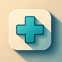 icon_health_medical_cross_shadow_effect icon preview