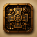 icon_health_medical_cross_steampunk icon preview