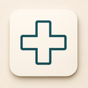 icon_health_medical_cross_thin icon preview